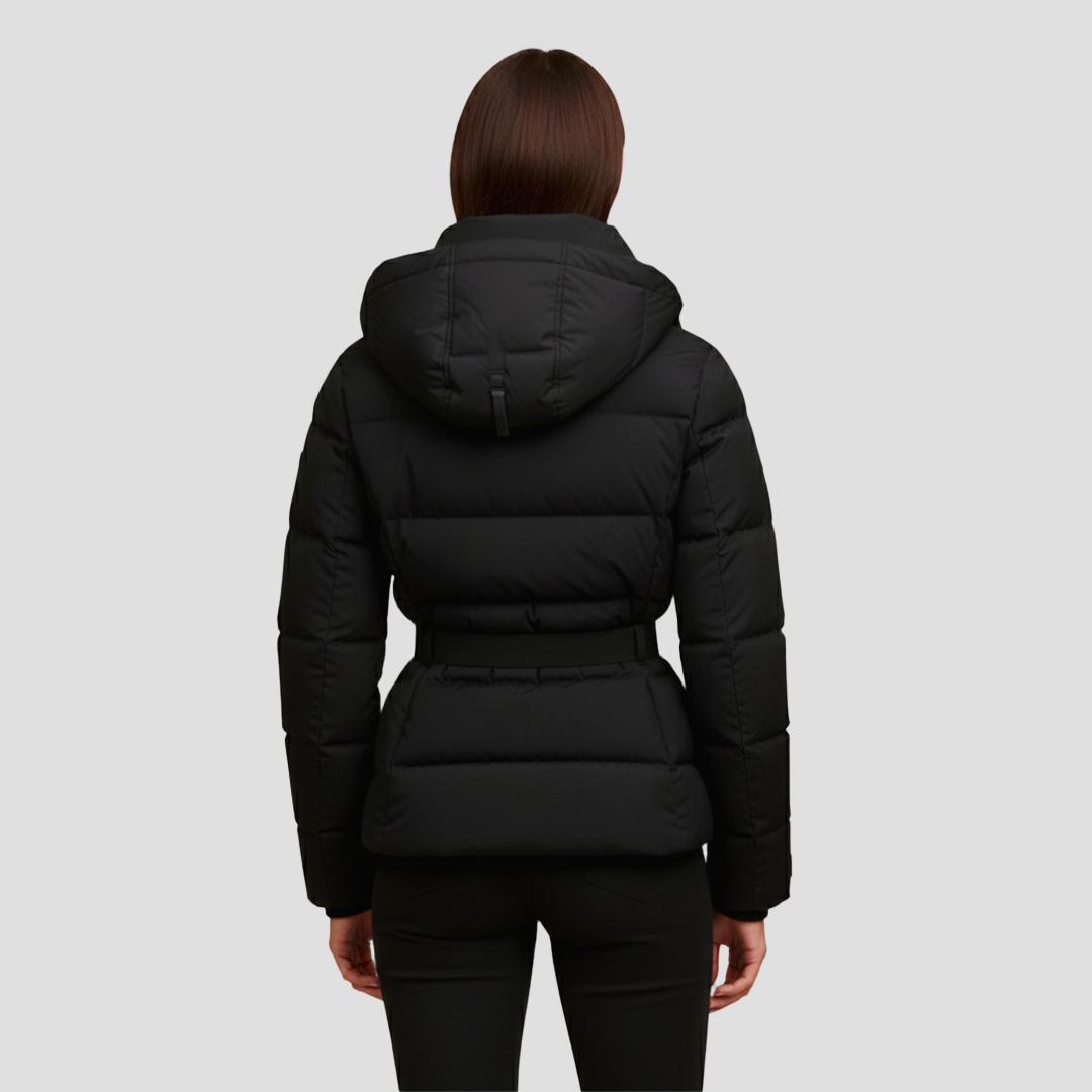 VogeLuxe | Women’s Hooded Short Puffer Jacket 4