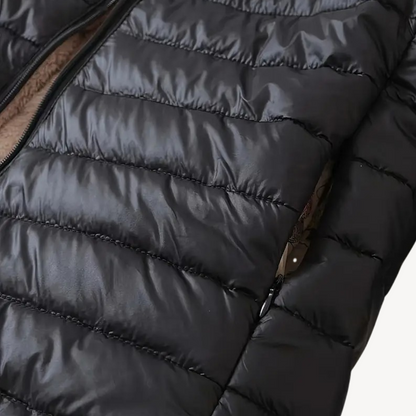 VogeLuxe | Women’s Hooded Warm Cotton Fur Coat 7