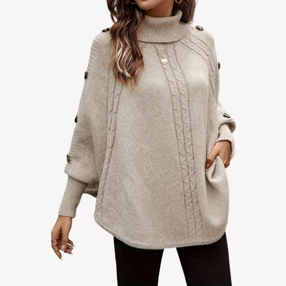 VogeLuxe | Women’s Irregular Loose Knit Sweater 0