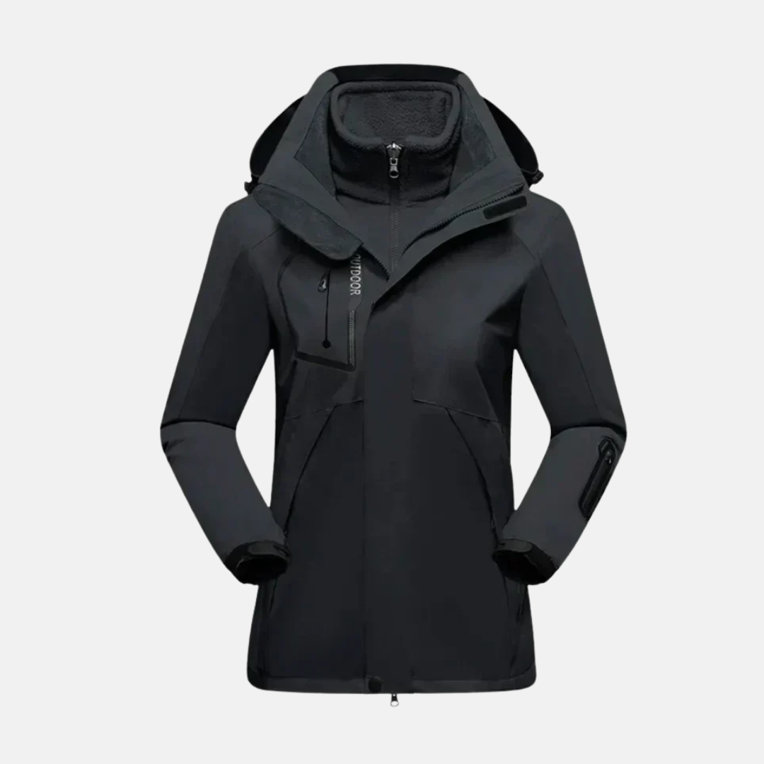 VogeLuxe | Women’s Layered Winter Parka 1
