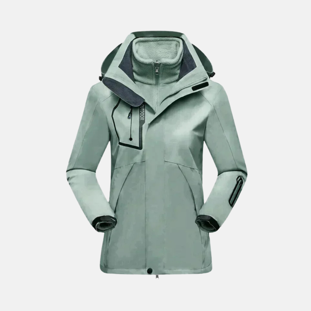 VogeLuxe | Women’s Layered Winter Parka 2