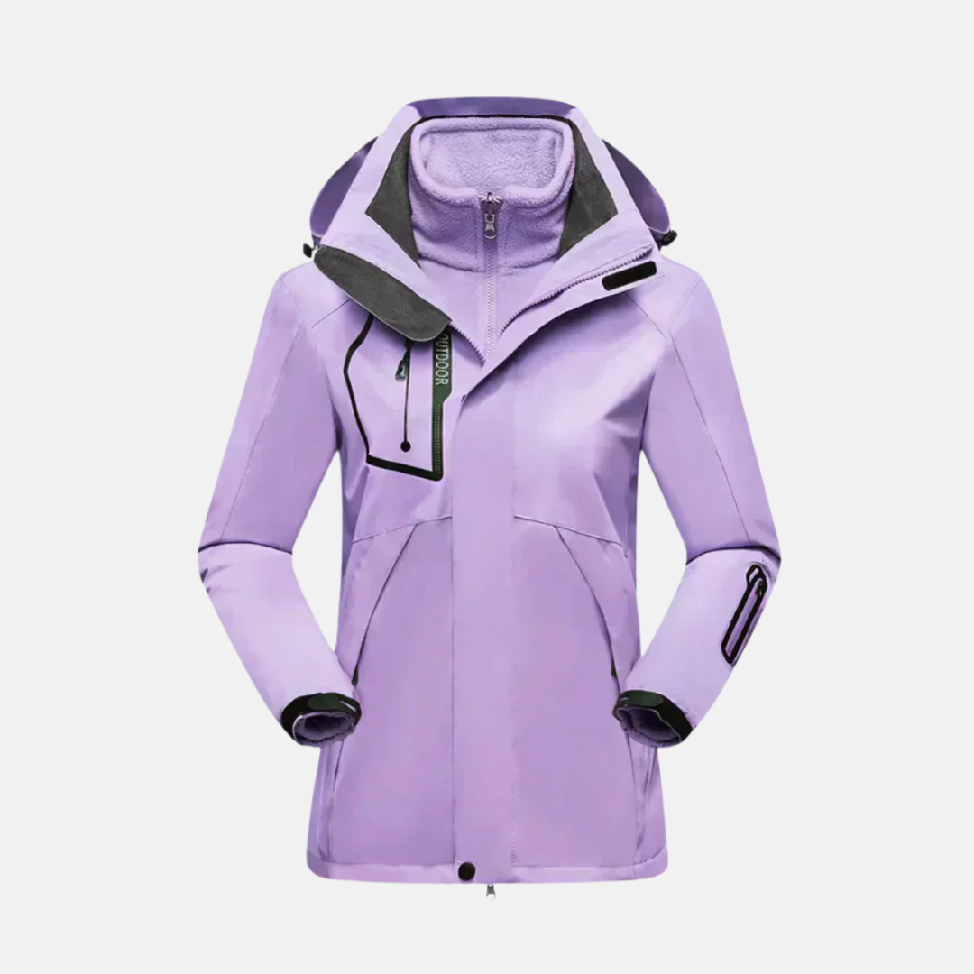 VogeLuxe | Women’s Layered Winter Parka 3