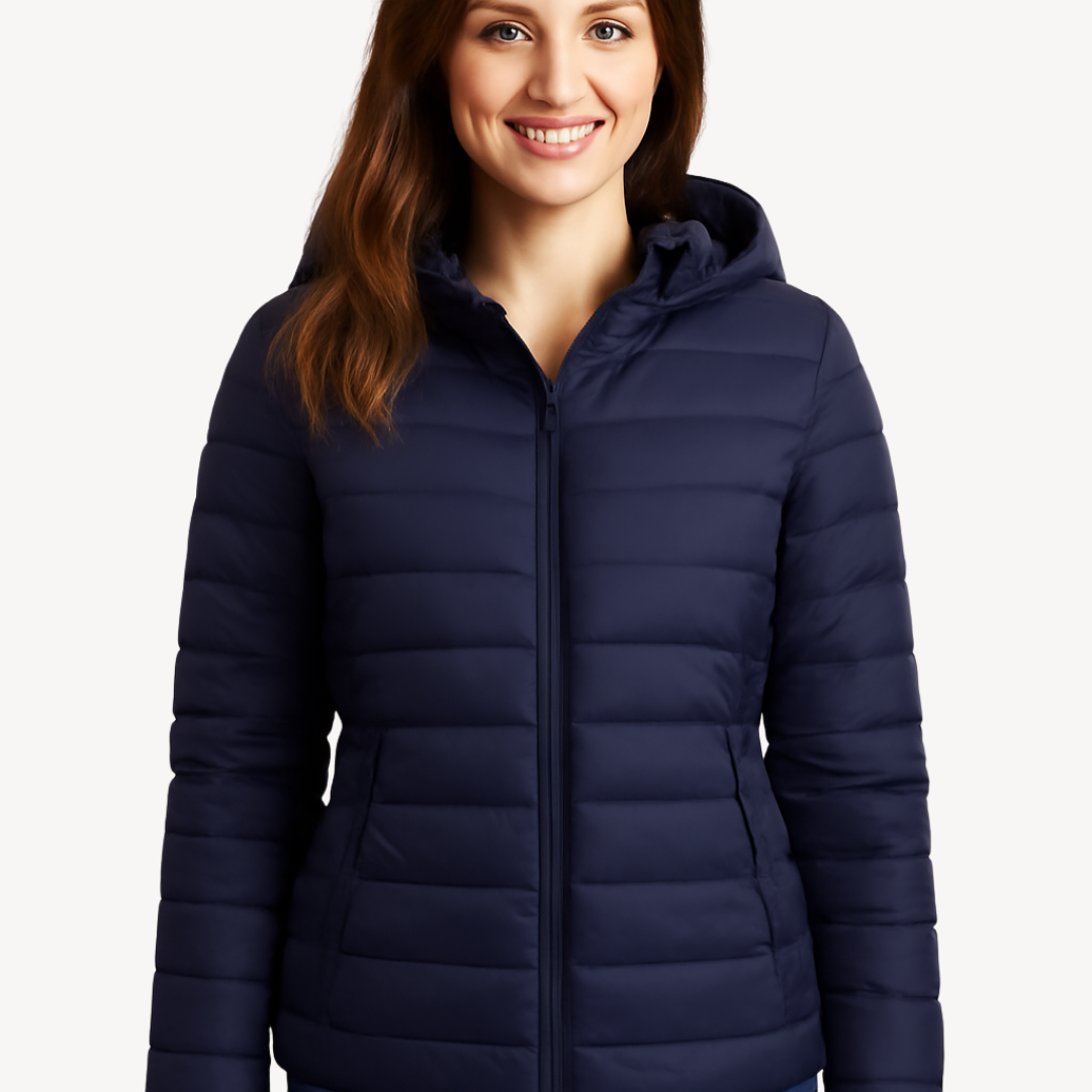 VogeLuxe | Women’s Lightweight Hooded Down Jacket 6