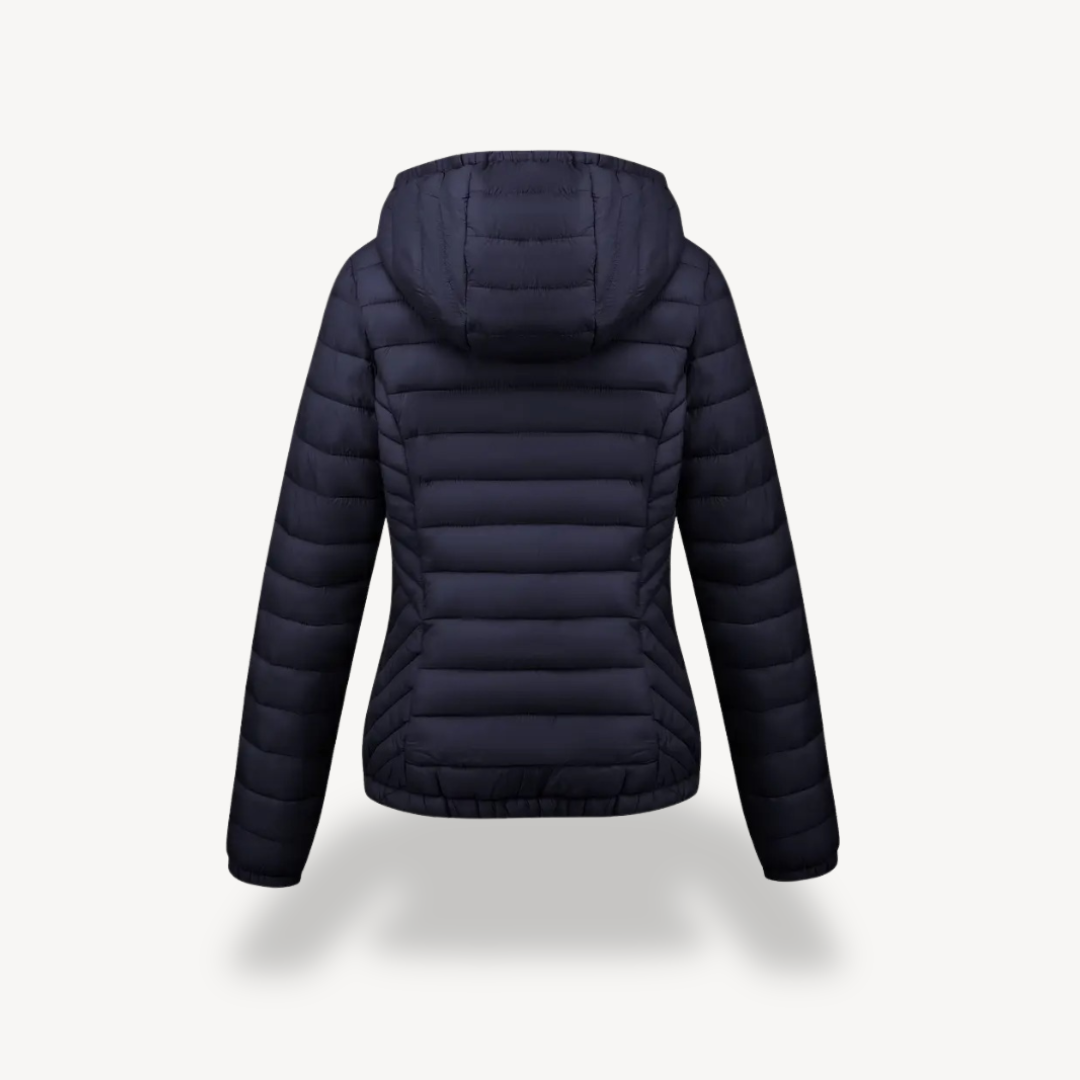 VogeLuxe | Women’s Lightweight Hooded Down Jacket 7
