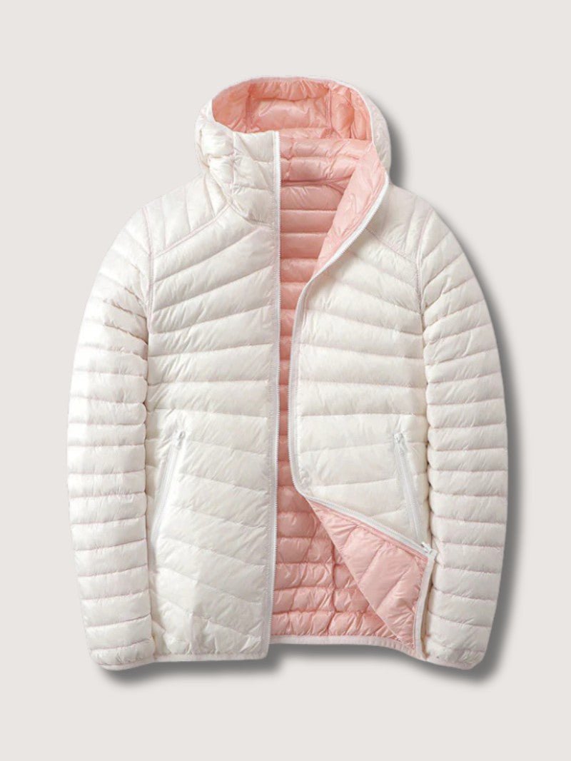 VogeLuxe | Women’s Lightweight Hooded Puffer Jacket 1