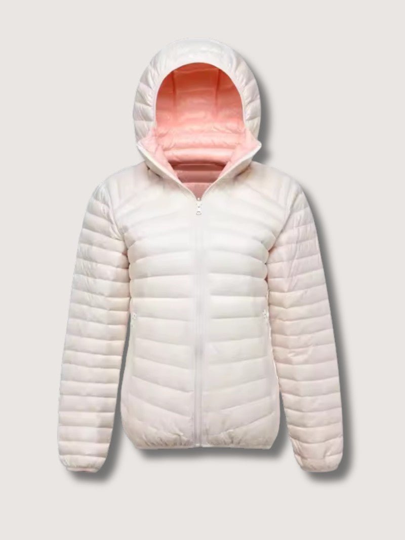 VogeLuxe | Women’s Lightweight Hooded Puffer Jacket 2