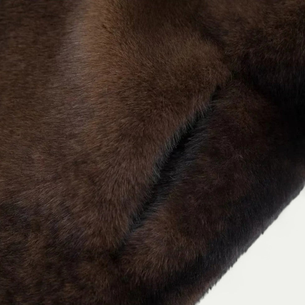 VogeLuxe | Women’s Long Plush Faux Fur Coat 1