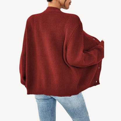 VogeLuxe | Women’s Long Sleeve Button Front Cardigan 6