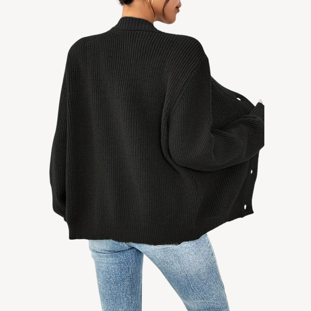 VogeLuxe | Women’s Long Sleeve Button Front Cardigan 7