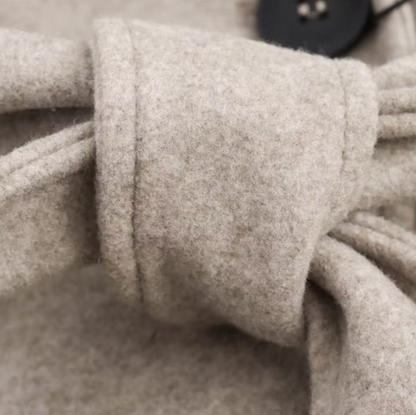 VogeLuxe | Women’s Longline Belted Coat with Faux-Fur Collar 4