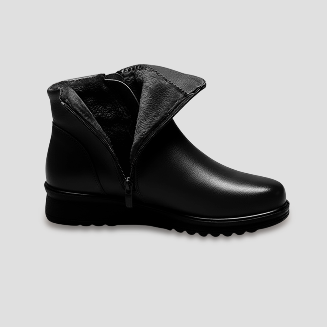 VogeLuxe | Women’s Low-Cut Ankle Boots with Side-Zip 4