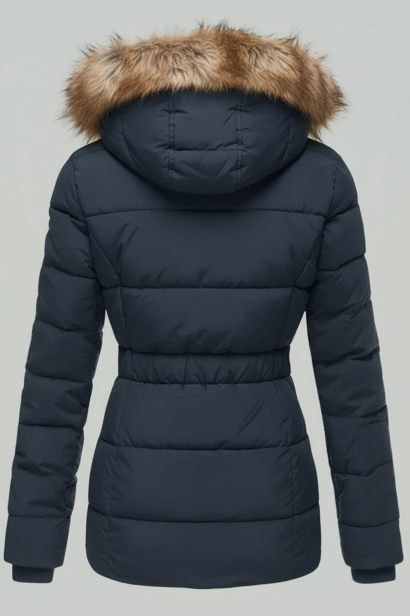 VogeLuxe | Women’s Luxe Faux Fur Puffer Jacket 4