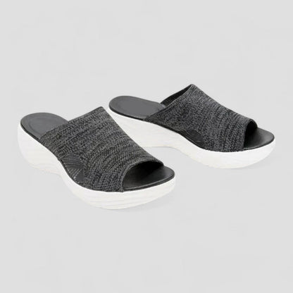 VogeLuxe | Women’s Mesh Beach Wedge Sandals 0