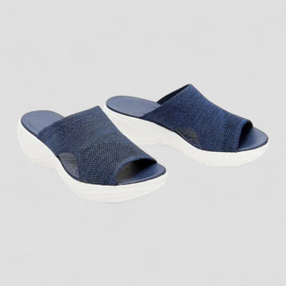 VogeLuxe | Women’s Mesh Beach Wedge Sandals 4