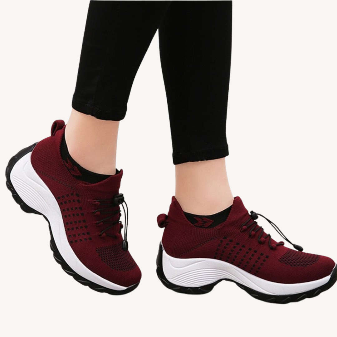 VogeLuxe | Women’s Orthopedic Platform Walking Sneakers 6