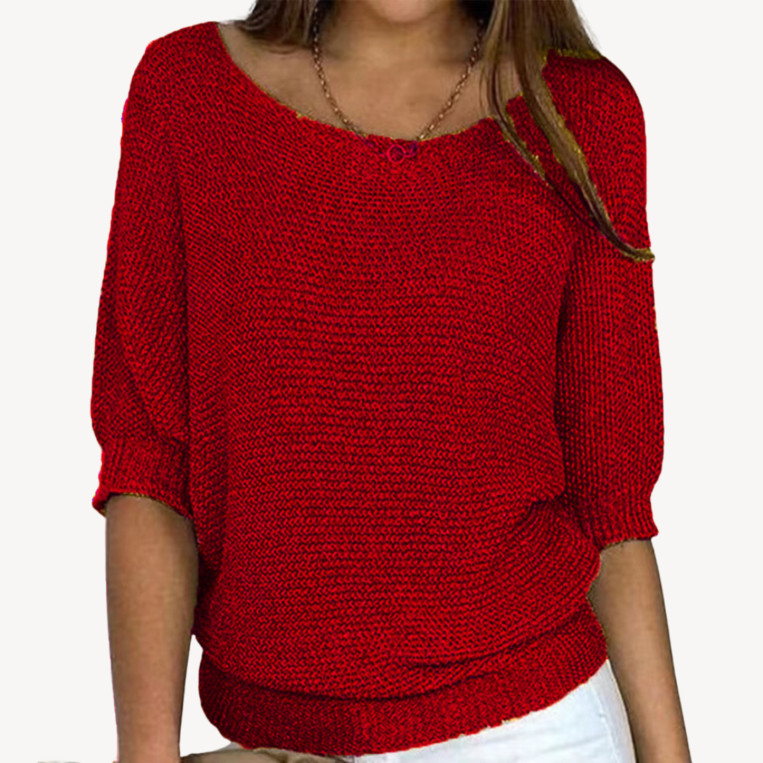 VogeLuxe | Women’s Oversize Knitted Sweater 1
