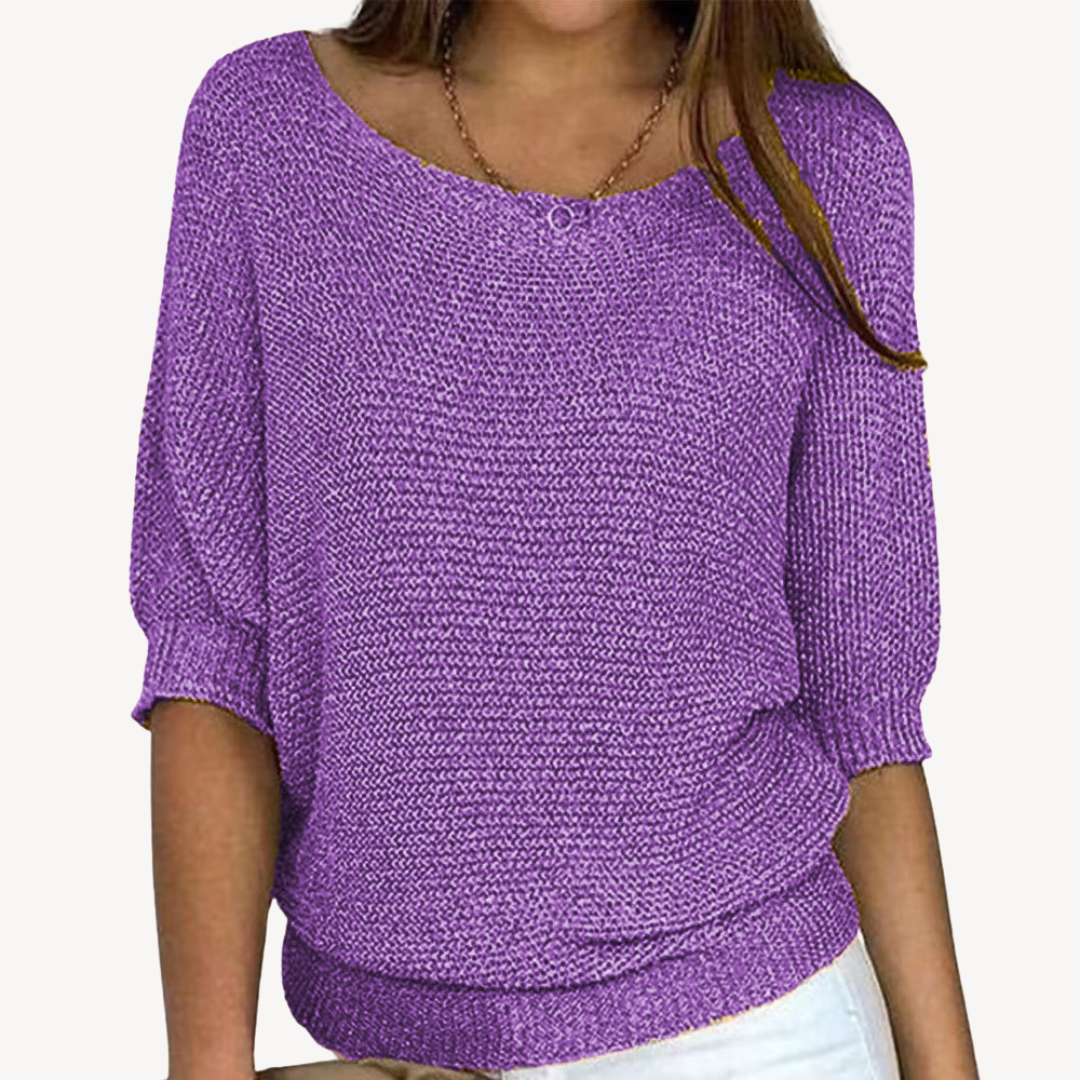 VogeLuxe | Women’s Oversize Knitted Sweater 4