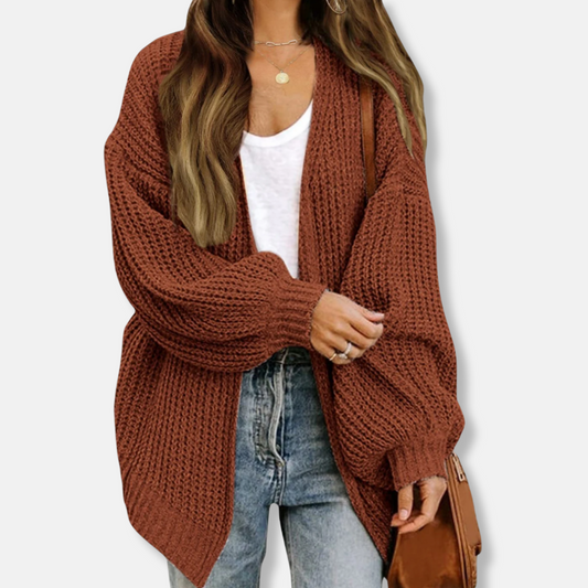 VogeLuxe | Women’s Oversized Balloon Sleeve Cardigan 0