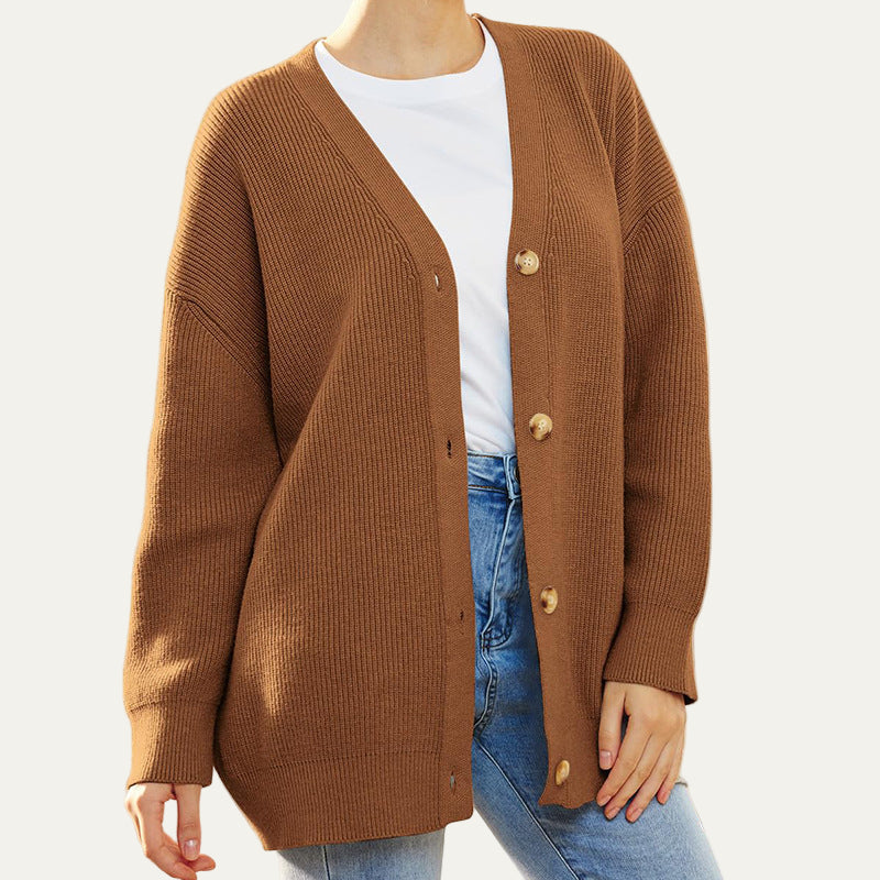 VogeLuxe | Women’s Oversized Chunky Ribbed Cardigan 5
