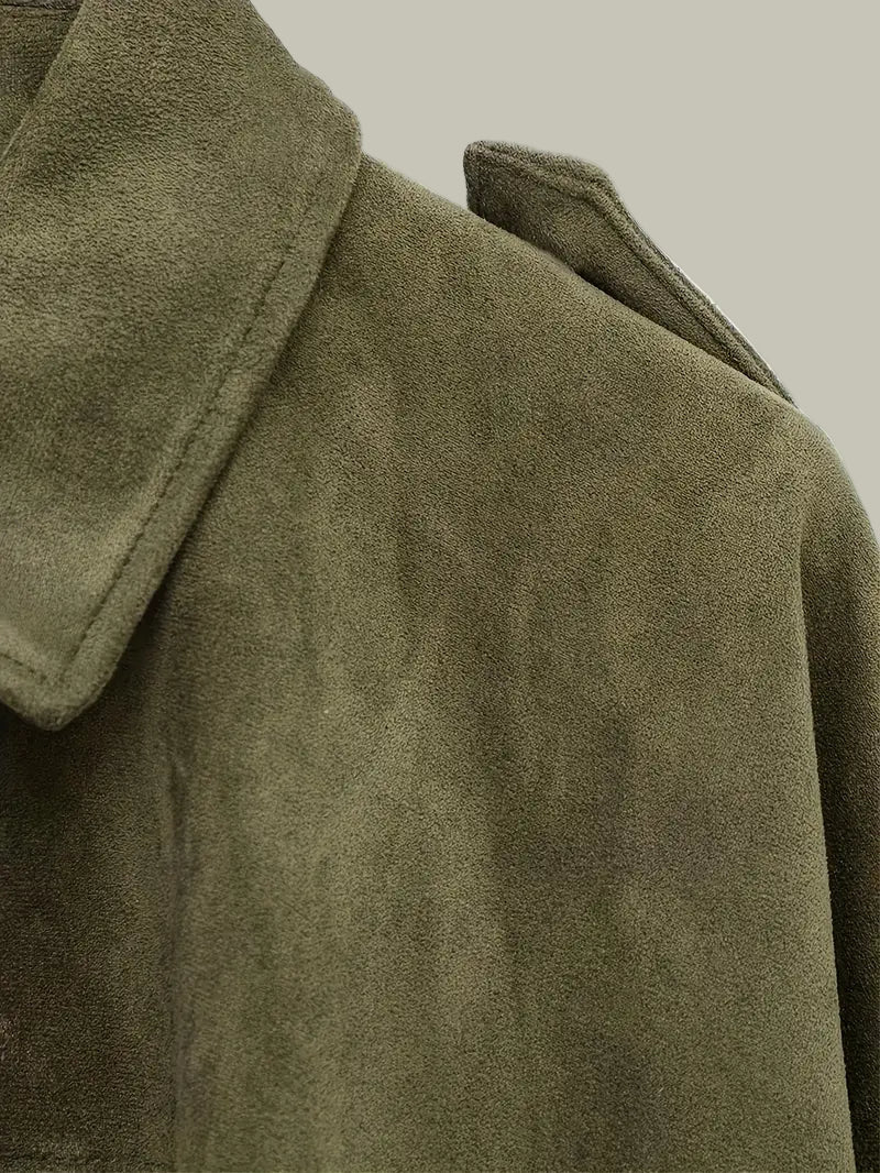 VogeLuxe | Women’s Oversized Cropped Bomber Jacket 5