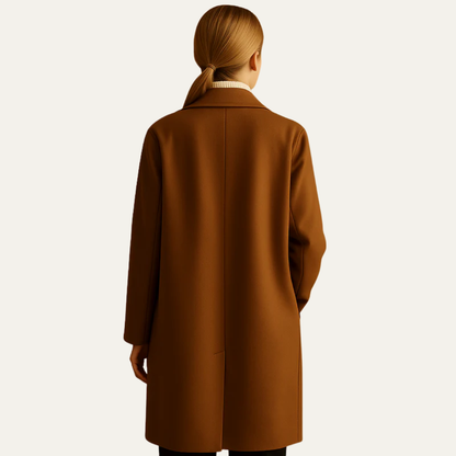 VogeLuxe | Women’s Oversized Double-Breasted Overcoat 4