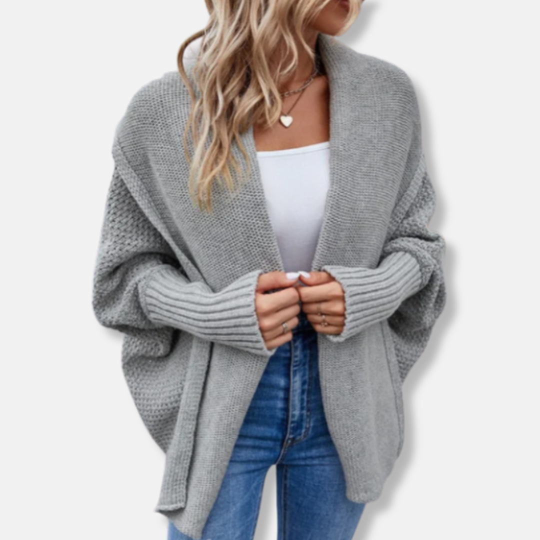 VogeLuxe | Women’s Oversized Open-Front Cardigan 6