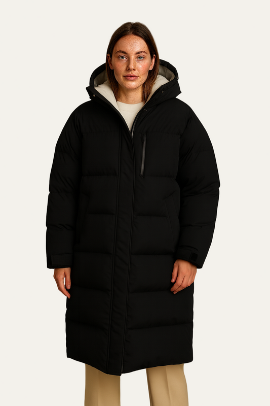 VogeLuxe | Women’s Oversized Quilted Long Puffer Coat 0