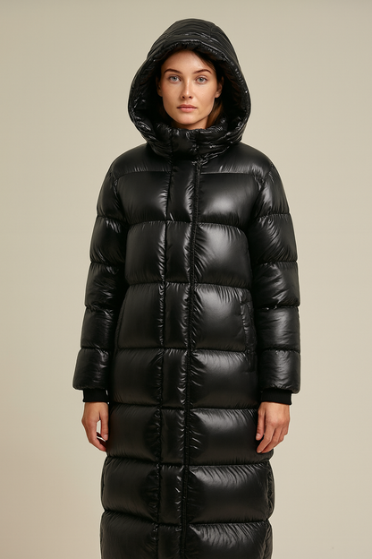 VogeLuxe | Women’s Oversized Quilted Maxi Parka 0