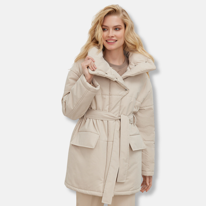 VogeLuxe | Women’s Oversized Quilted Puffer Jacket 2