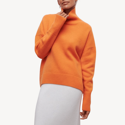 VogeLuxe | Women’s Oversized Turtleneck Sweater 0