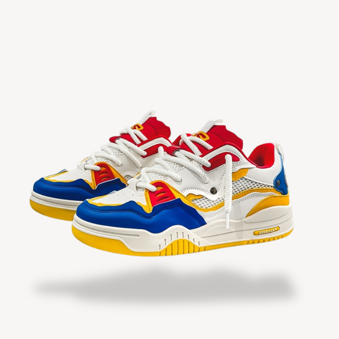 VogeLuxe | Women’s Patchwork Mesh Sneakers 2