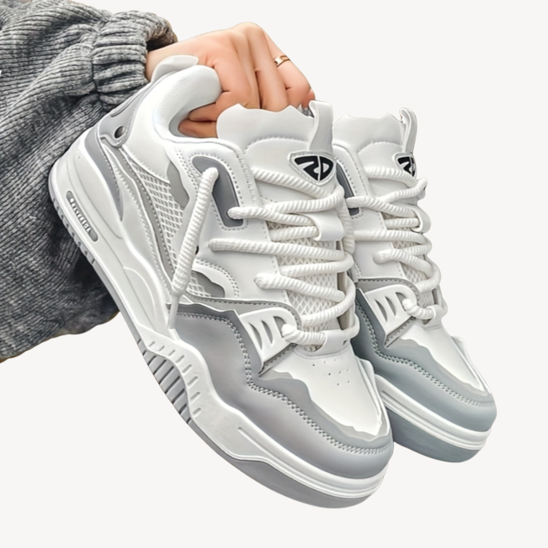 VogeLuxe | Women’s Patchwork Mesh Sneakers 3