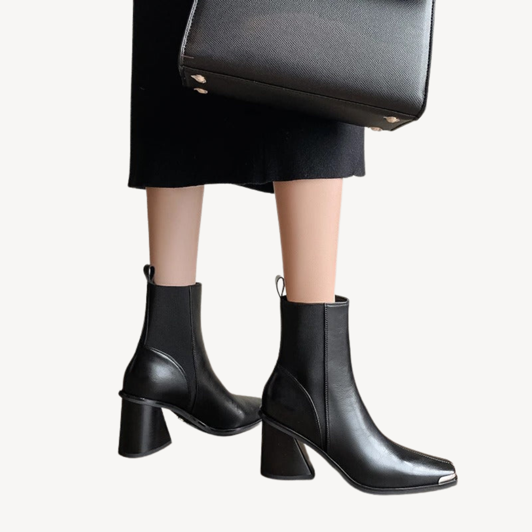 VogeLuxe | Women’s Platform High Heel Ankle Boots 3