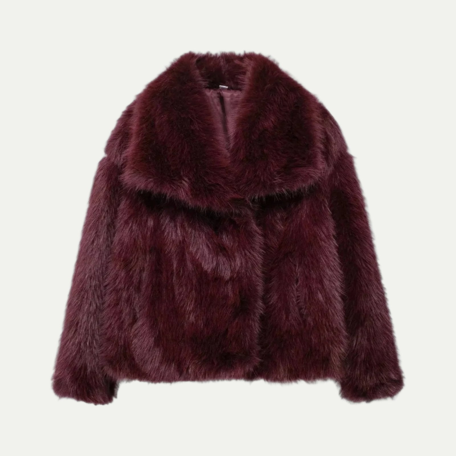 VogeLuxe | Women’s Plush Faux Fur Cropped Jacket 2