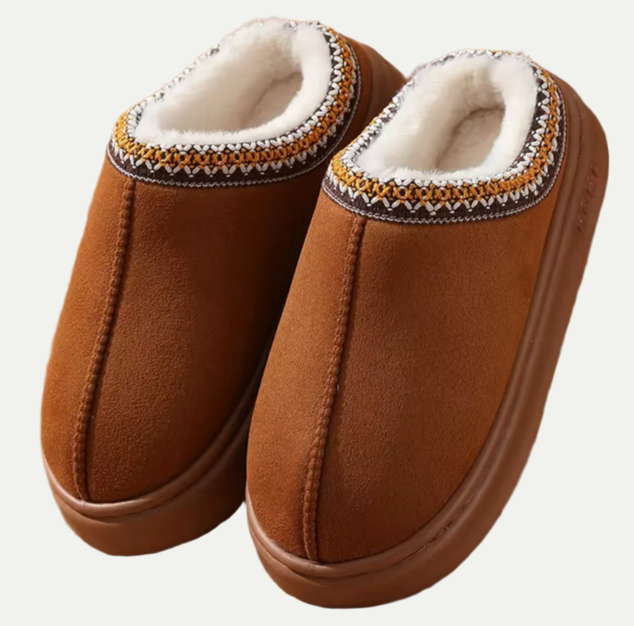 VogeLuxe | Women’s Plush Sherpa Mule Slippers 0