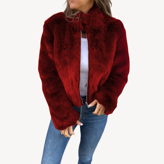 VogeLuxe | Women's Plush Winter Jacket 0