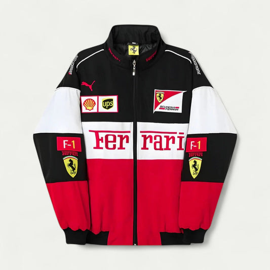 VogeLuxe | Women’s Racing Bomber Jacket 0