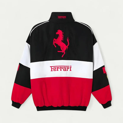 VogeLuxe | Women’s Racing Bomber Jacket 1