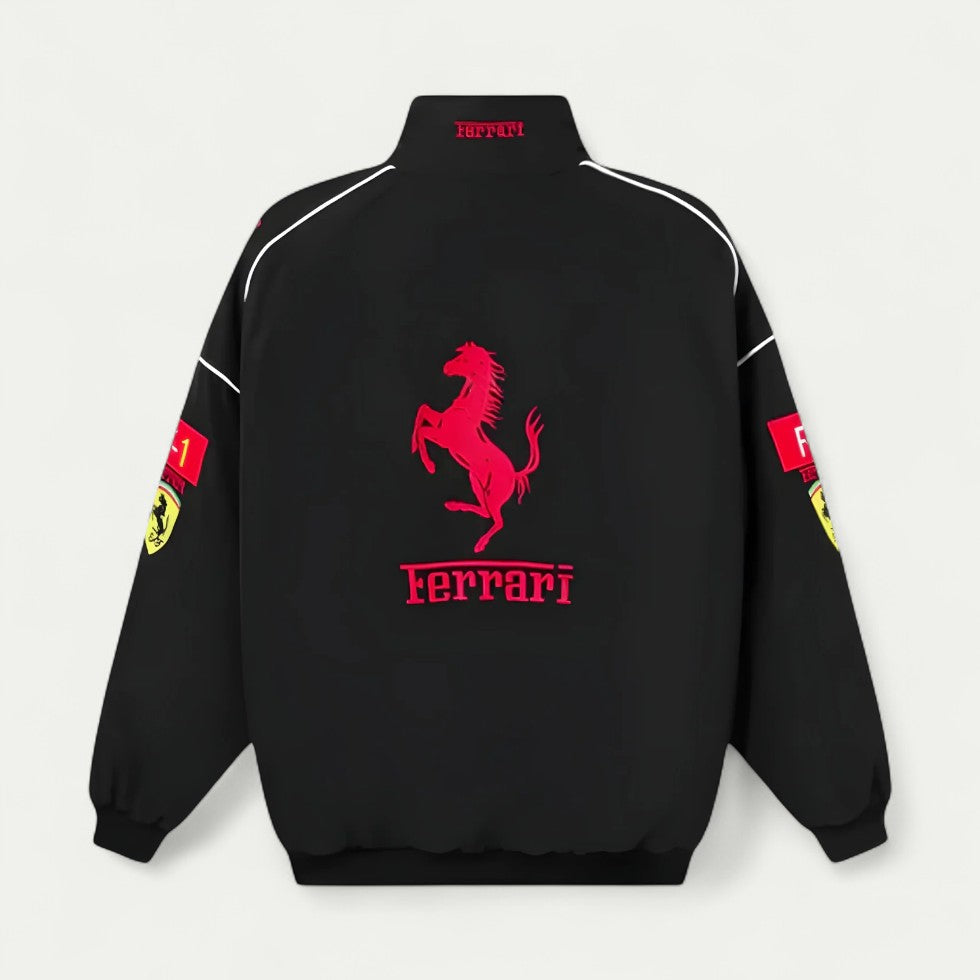 VogeLuxe | Women’s Racing Bomber Jacket 5