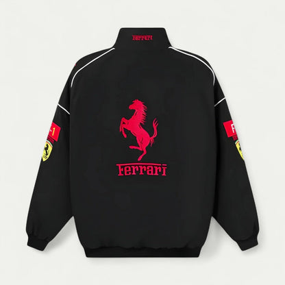 VogeLuxe | Women’s Racing Bomber Jacket 5