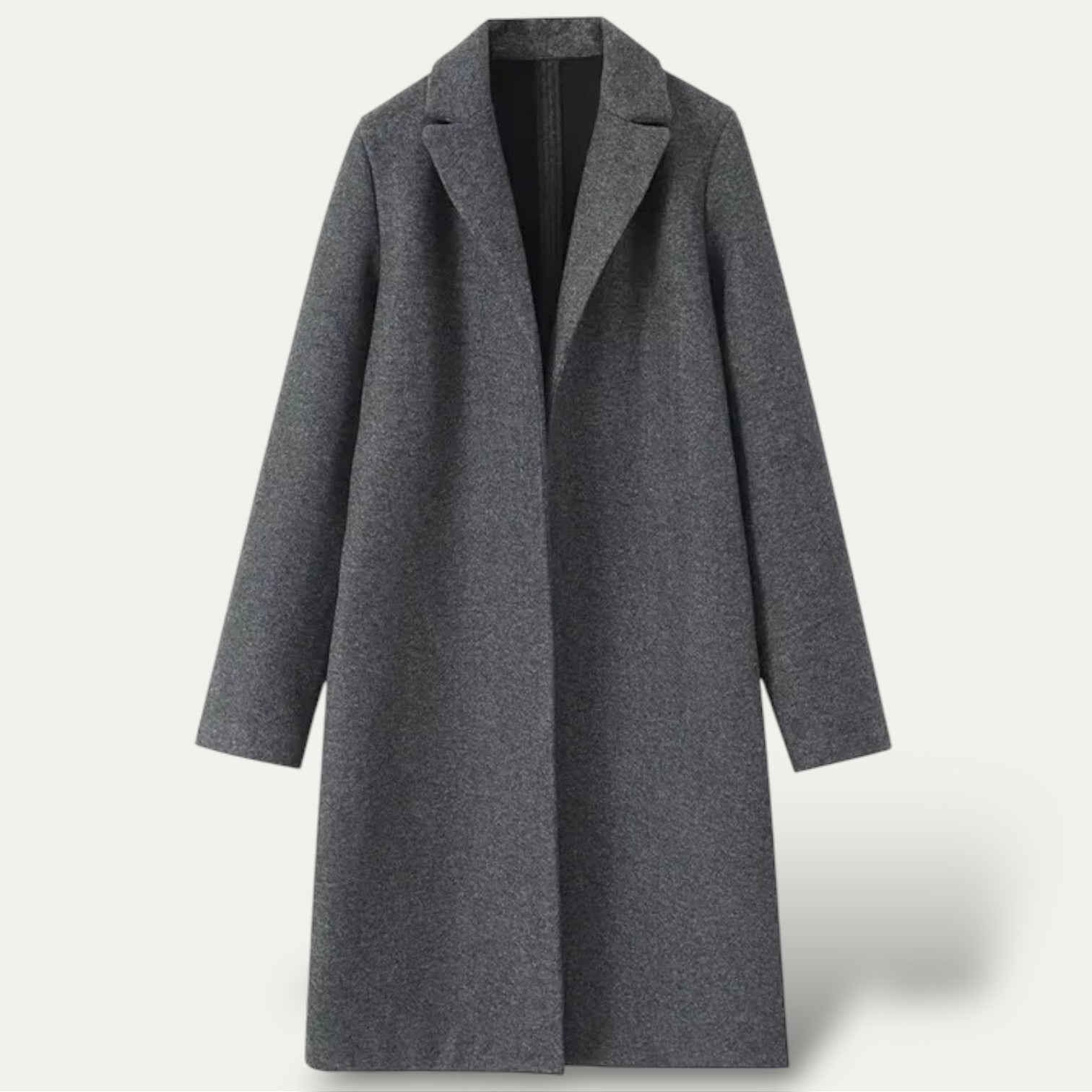 VogeLuxe | Women’s Refined Knee-Length Coat 0