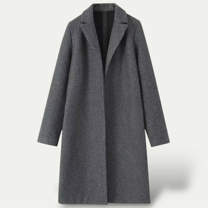 VogeLuxe | Women’s Refined Knee-Length Coat 0