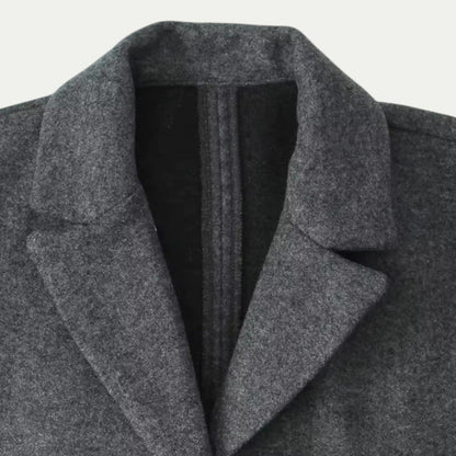 VogeLuxe | Women’s Refined Knee-Length Coat 2