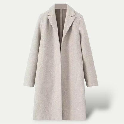 VogeLuxe | Women’s Refined Knee-Length Coat 3