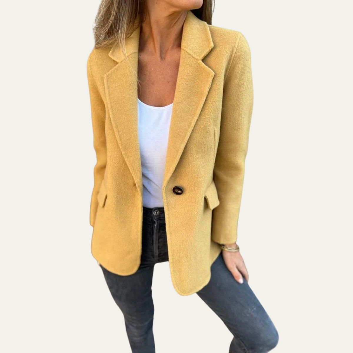 VogeLuxe | Women’s Relaxed Fit Single-Breasted Blazer 4