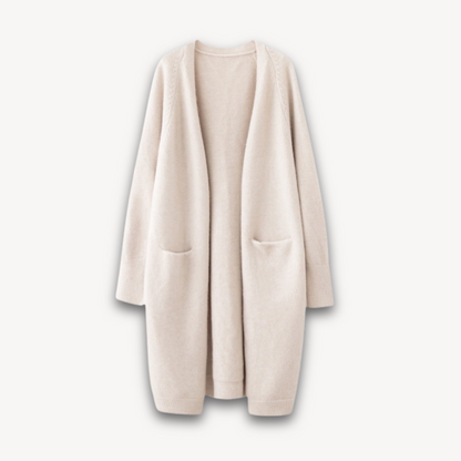 VogeLuxe | Women’s Relaxed Long-Line Cardigan 0