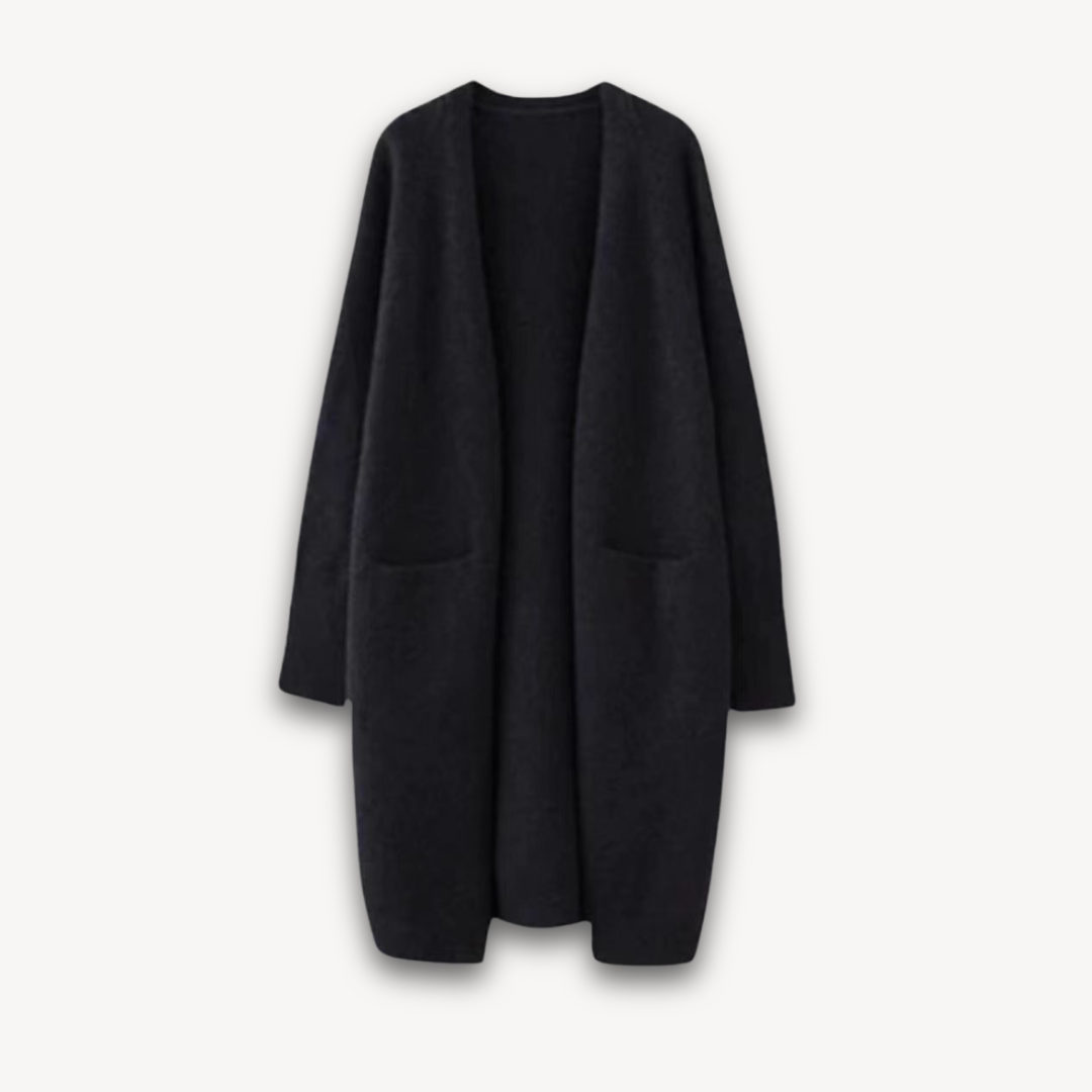 VogeLuxe | Women’s Relaxed Long-Line Cardigan 1