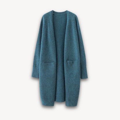 VogeLuxe | Women’s Relaxed Long-Line Cardigan 2
