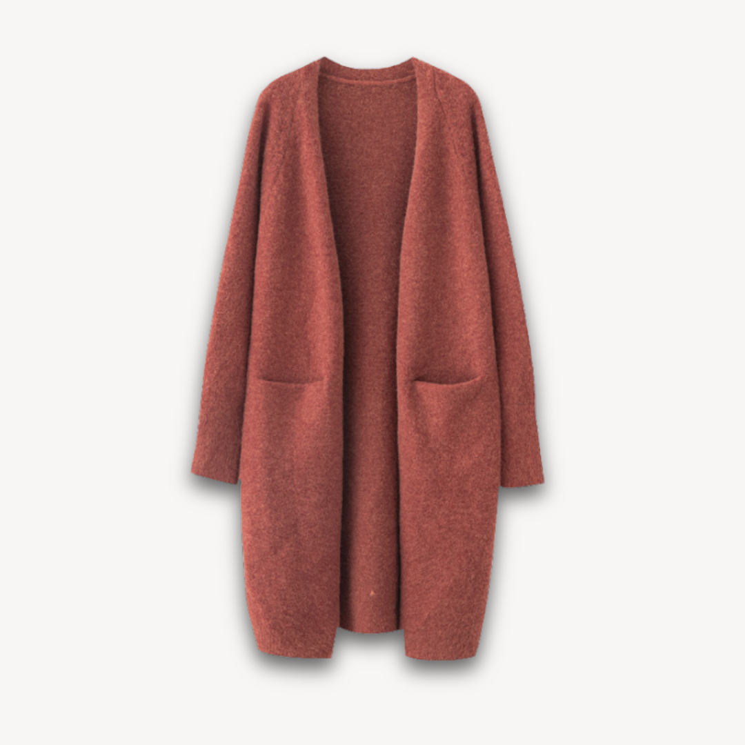 VogeLuxe | Women’s Relaxed Long-Line Cardigan 4