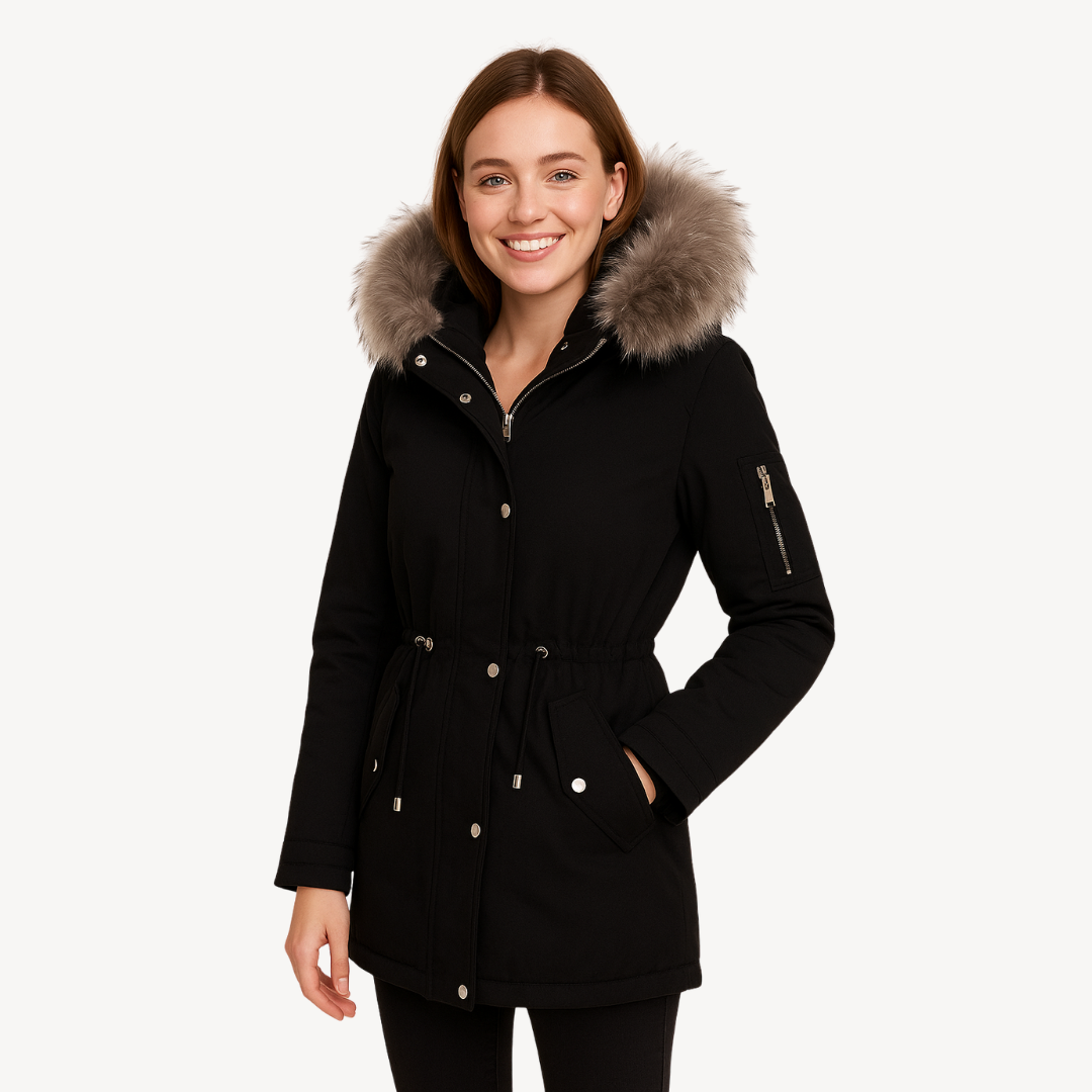 VogeLuxe | Women’s Sherpa Lined Hooded Parka 1